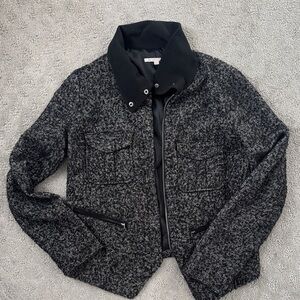 GAP Black Jacket with Silver Button
